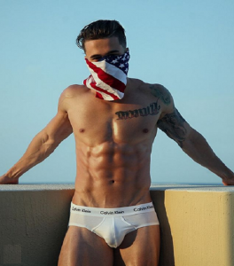 Hottest Male Model Eric Guilmette In Calvin Klein Mens Sexy Brief