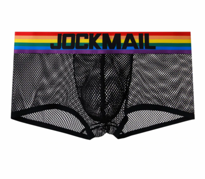 MEN'S JOCKMAIL JM462 - BLACK