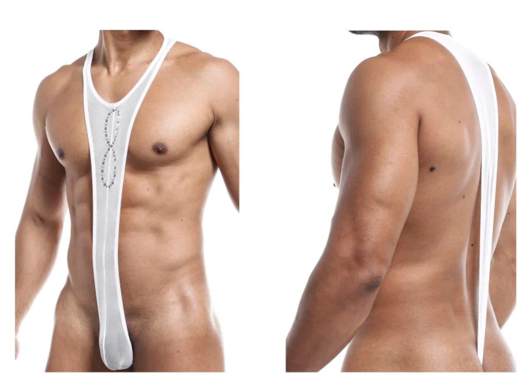 Joe Snyder JSIFT04 Inifinity Body Color White Mesh - Mesh Underwear