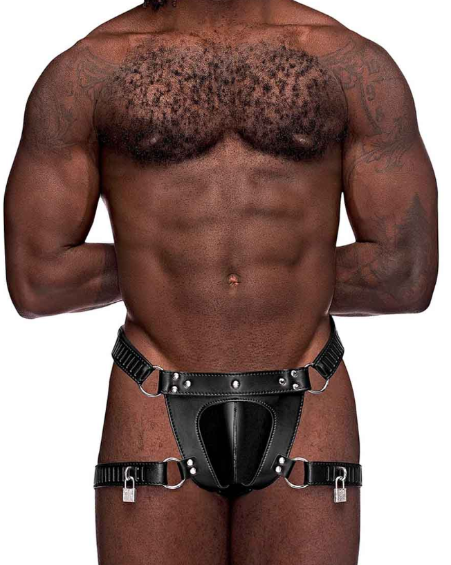 Faux Leather Scorpio - Men's Gay underwear 