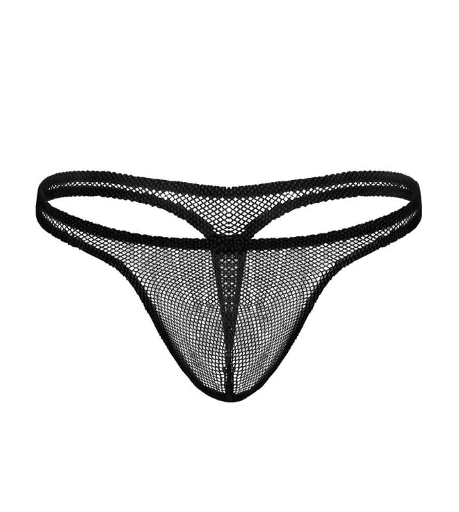 Stretch Net Bong Thong - Men's Gay Underwear