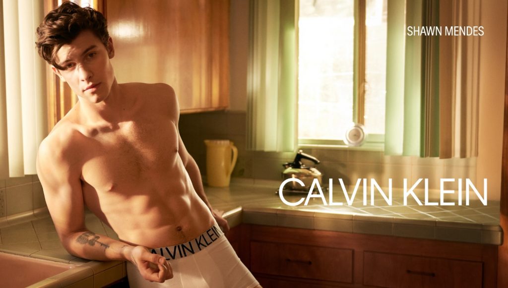 men's underwear - Shawn Mendes - calvin Klein
