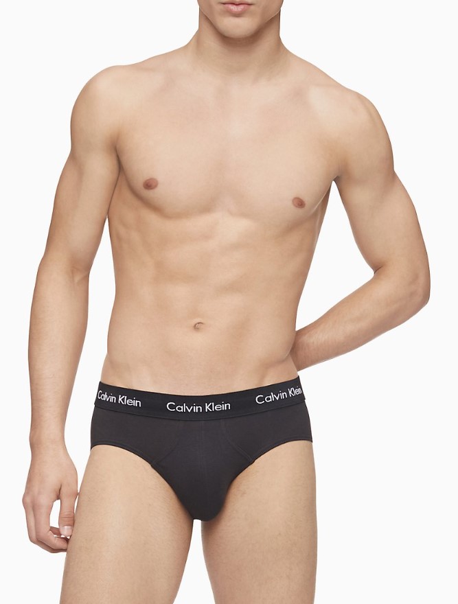 Cotton Stretch 3-Pack Hip Brief - Calvin Klein Briefs
