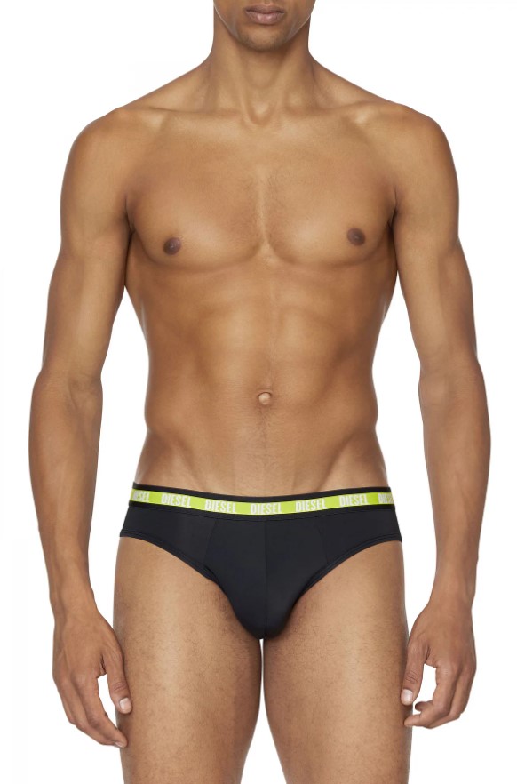 55-DBRIEF-TWOPACK MEN MULTICOLOR BRIEF - Mens Briefs Underwear