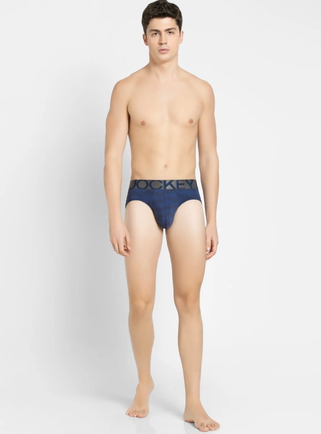 Tactel Microfiber Elastane Stretch Printed Brief - Jockey briefs