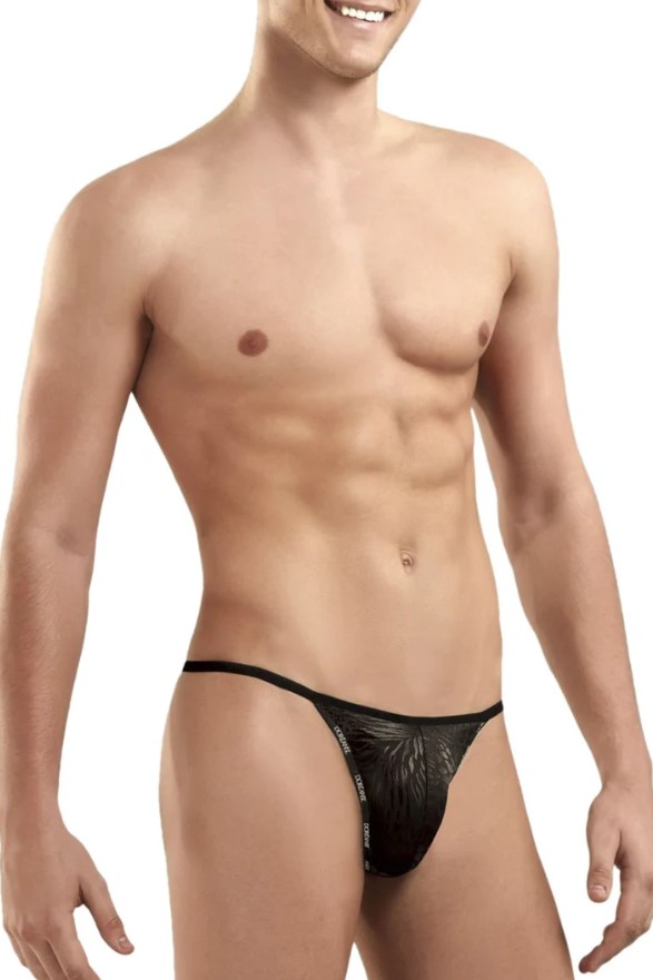 Doreanse 1326-PAN Flashy G-String Color Black Panther