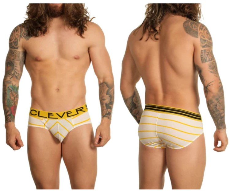 Clever 5199 Limited Edition Briefs Color Yellow-17