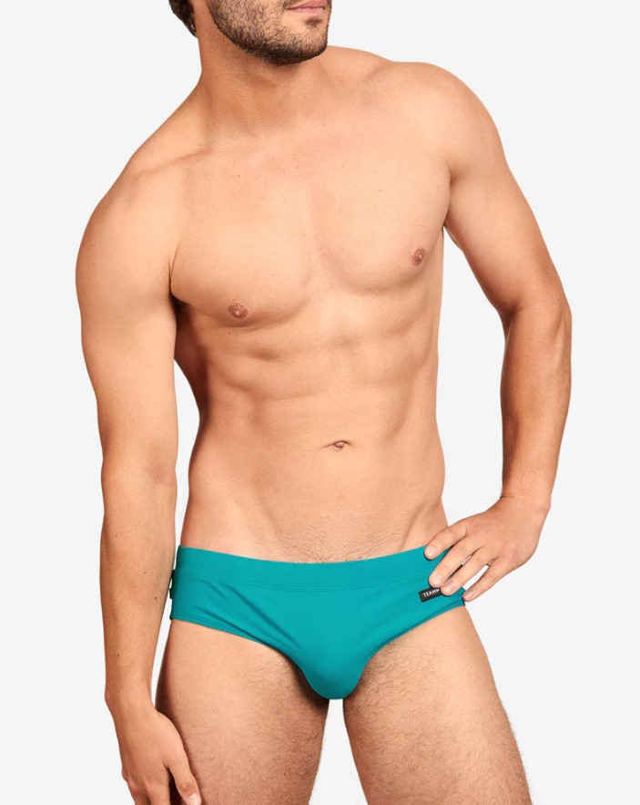 CLASSIC SWIM BRIEF - CAPRI BLUE