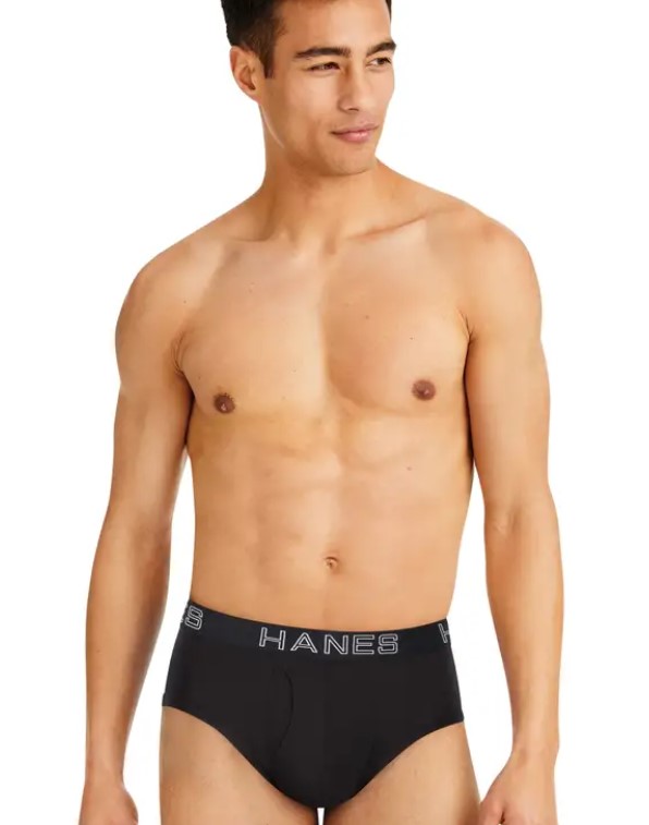 Hanes Ultimate Comfort Flex Fit Men's Briefs With Total Support Pouch, 5-Pack - men's underwear
