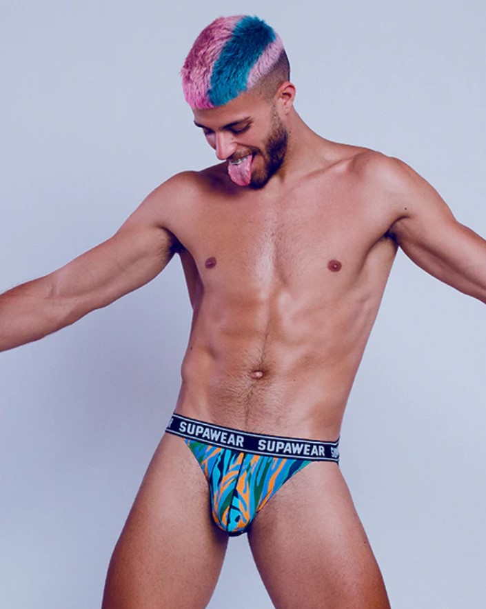 POW Jockstrap Underwear - Arctic Animal
