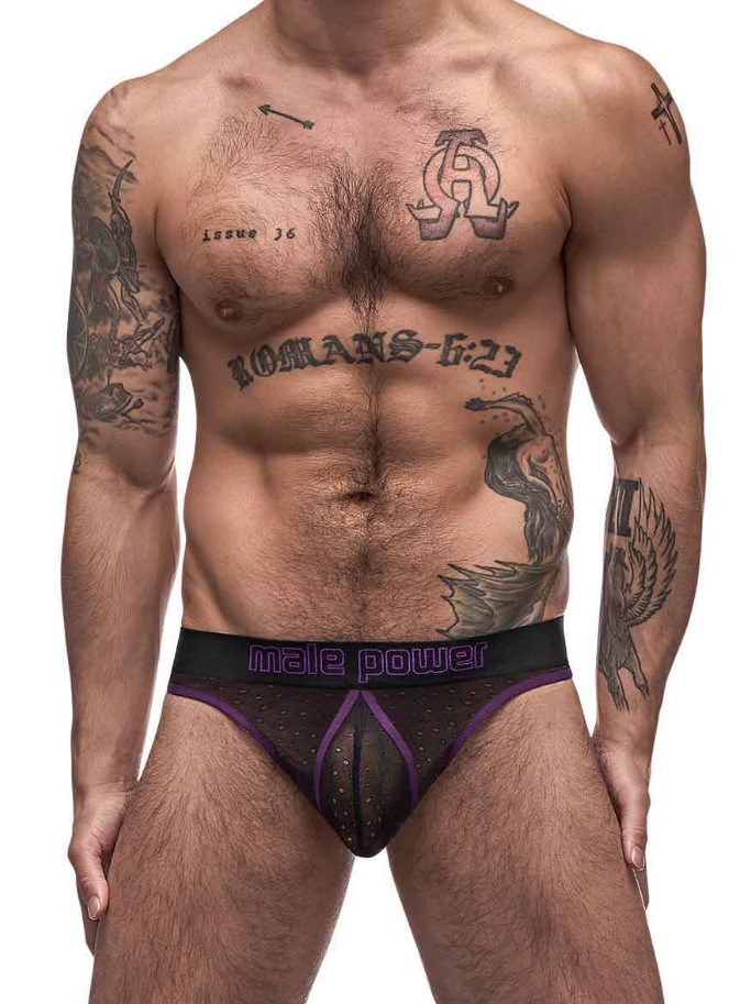 Airotic Mesh Enhancer Thong - Men’s Erotic Underwear
