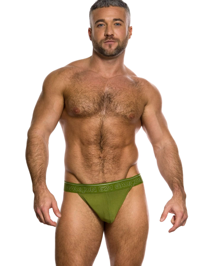 Khaki Bamboo Thong - Men's Thongs