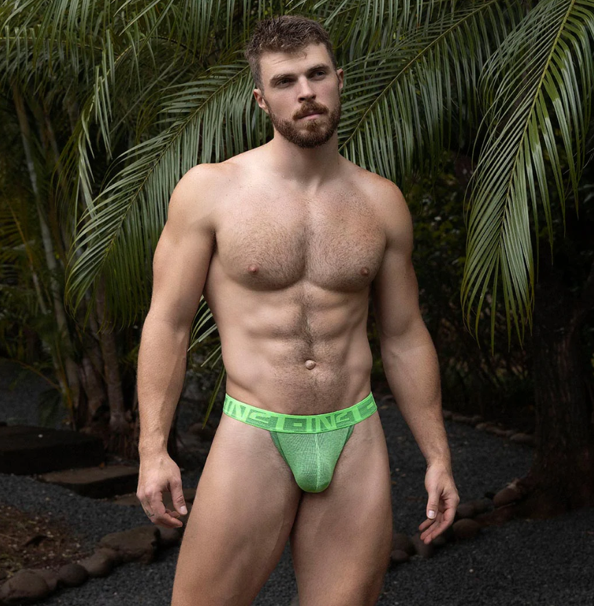 Undertone Thong Gains Green
