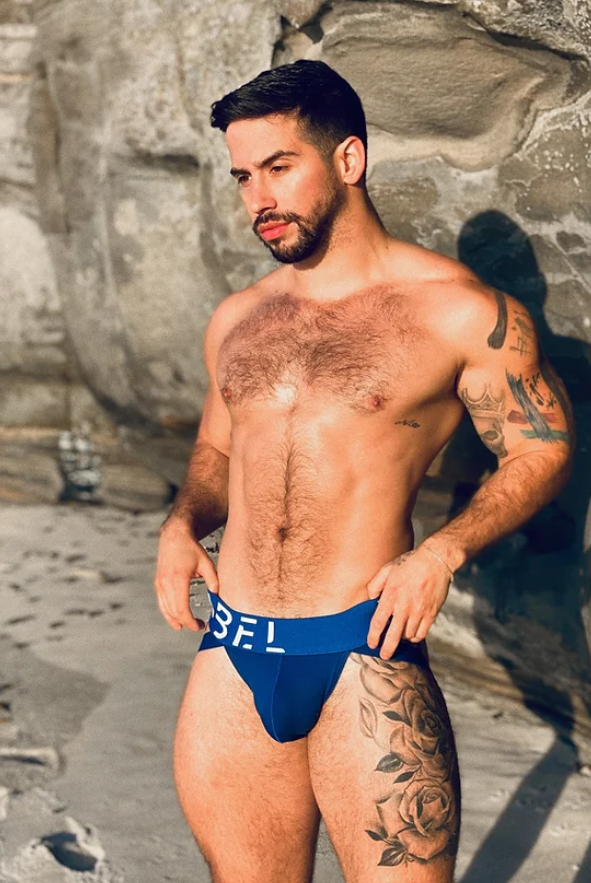 Blue Jockstrap