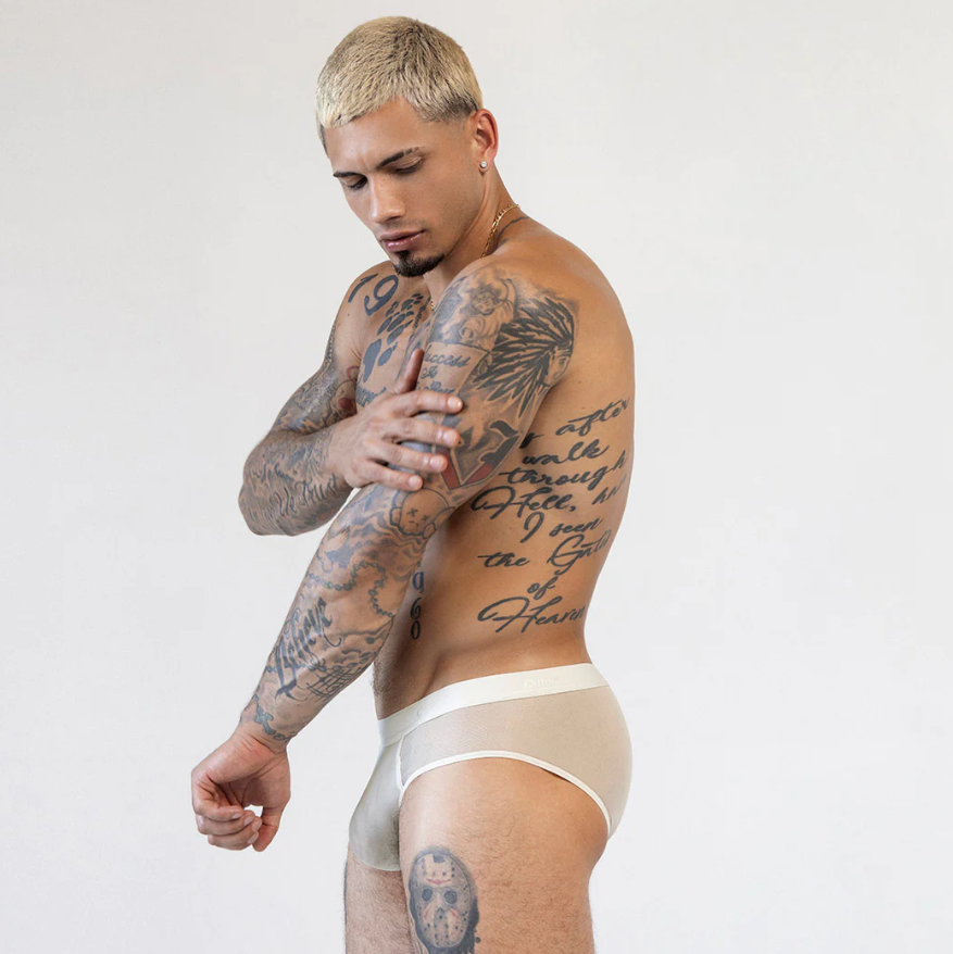 Sheer Low Rise Brief Navid Neutral
