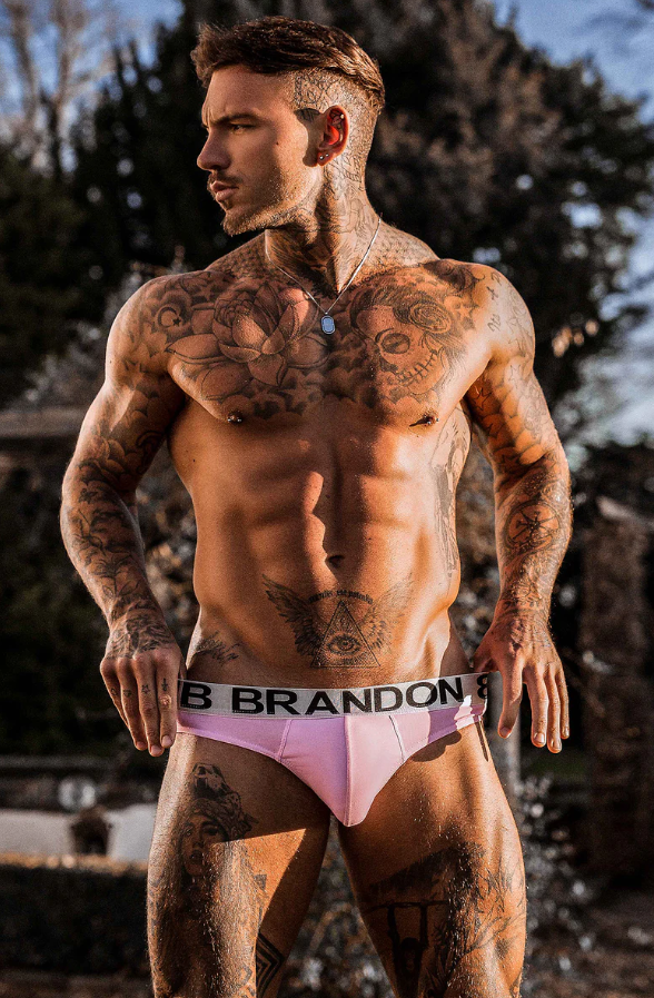 BRANDON BRIEF - PINK
